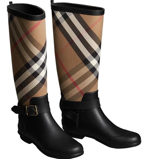 women burberry raincoat|wearing Burberry rain boots.